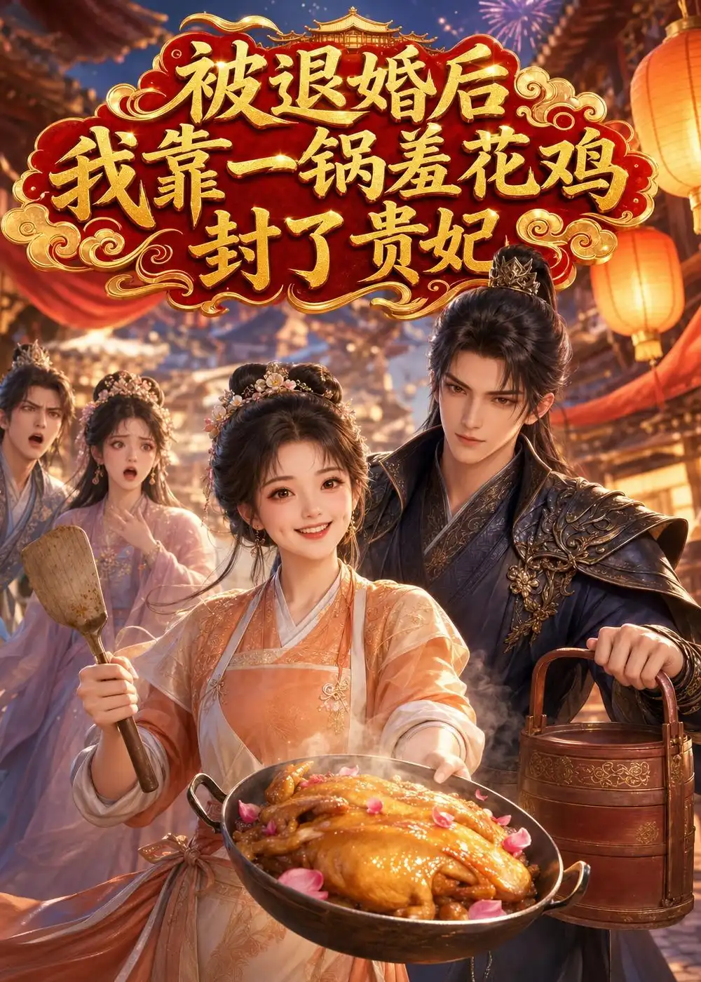《被退婚后，我靠一锅羞花鸡封了贵妃&被退婚后我靠一锅羞花鸡封了贵妃（59集）AI短剧 (2026)》短剧全集免费在线看