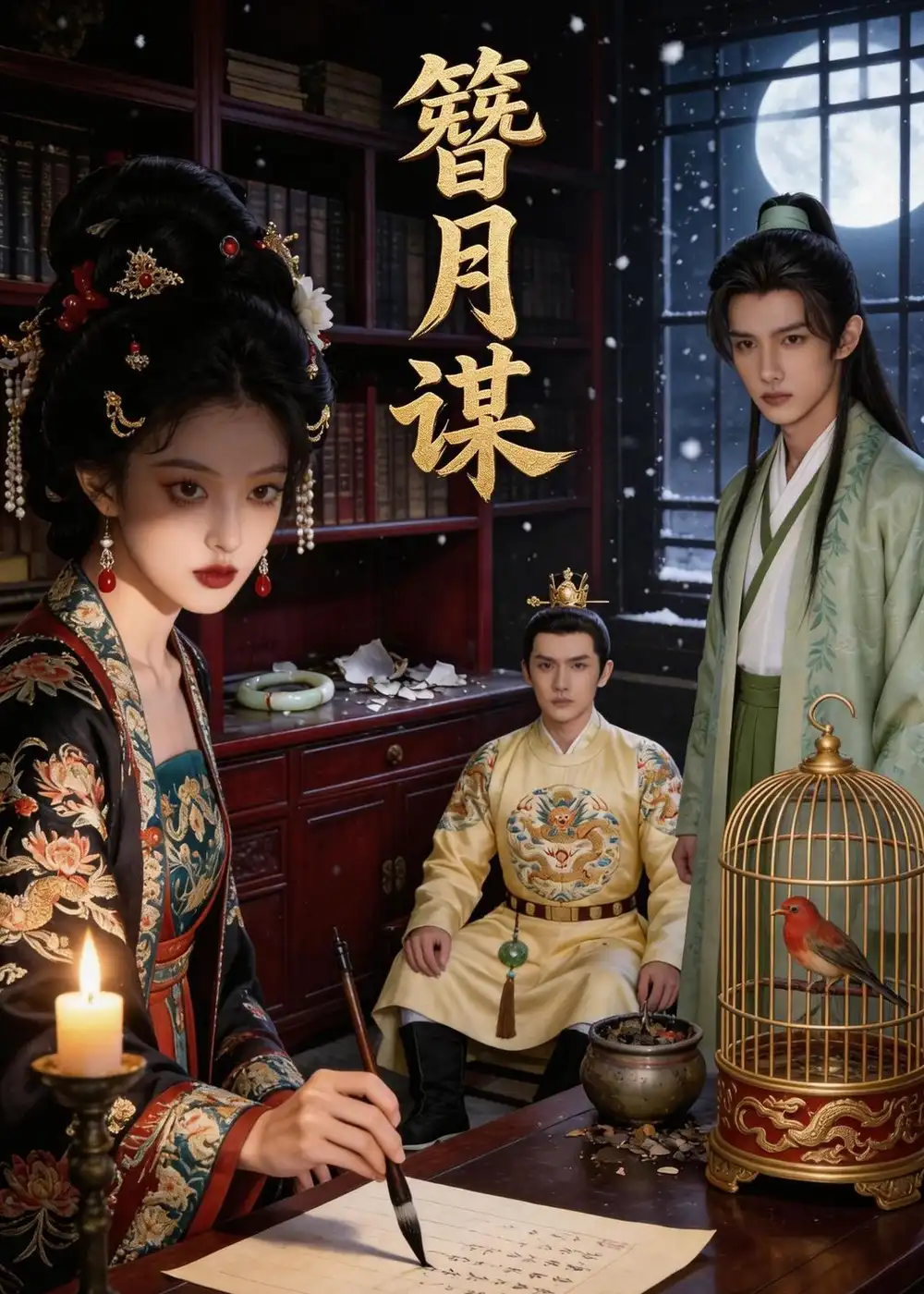 《簪月谋（44集）AI短剧 (2026)》短剧全集免费在线看
