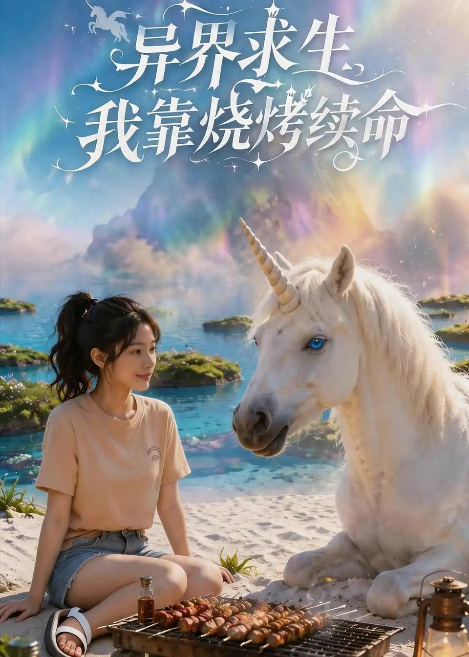 《异界求生，我靠烧烤续命&异界求生我靠烧烤续命（100集）AI短剧 (2026)》短剧全集免费在线看