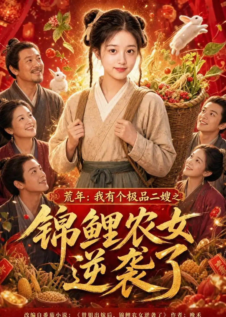 《荒年：我有个极品二嫂之锦鲤农女逆袭了&荒年我有个极品二嫂之锦鲤农女逆袭了（100集）AI短剧 (2026)》短剧全集免费在线看