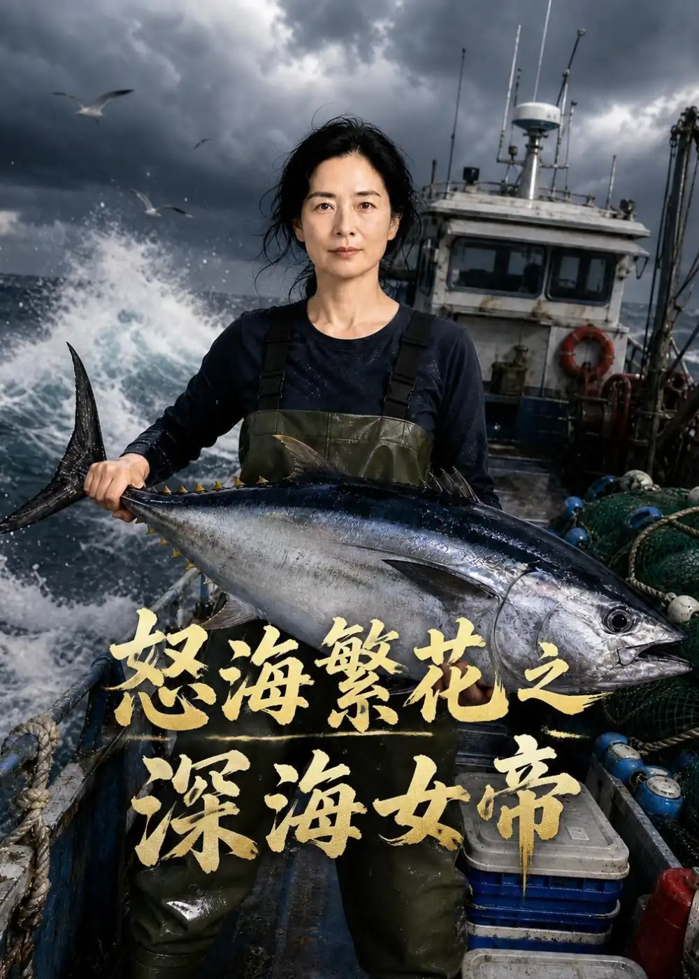 《怒海繁花之深海女帝（45集）AI短剧 (2026)》短剧全集免费在线看