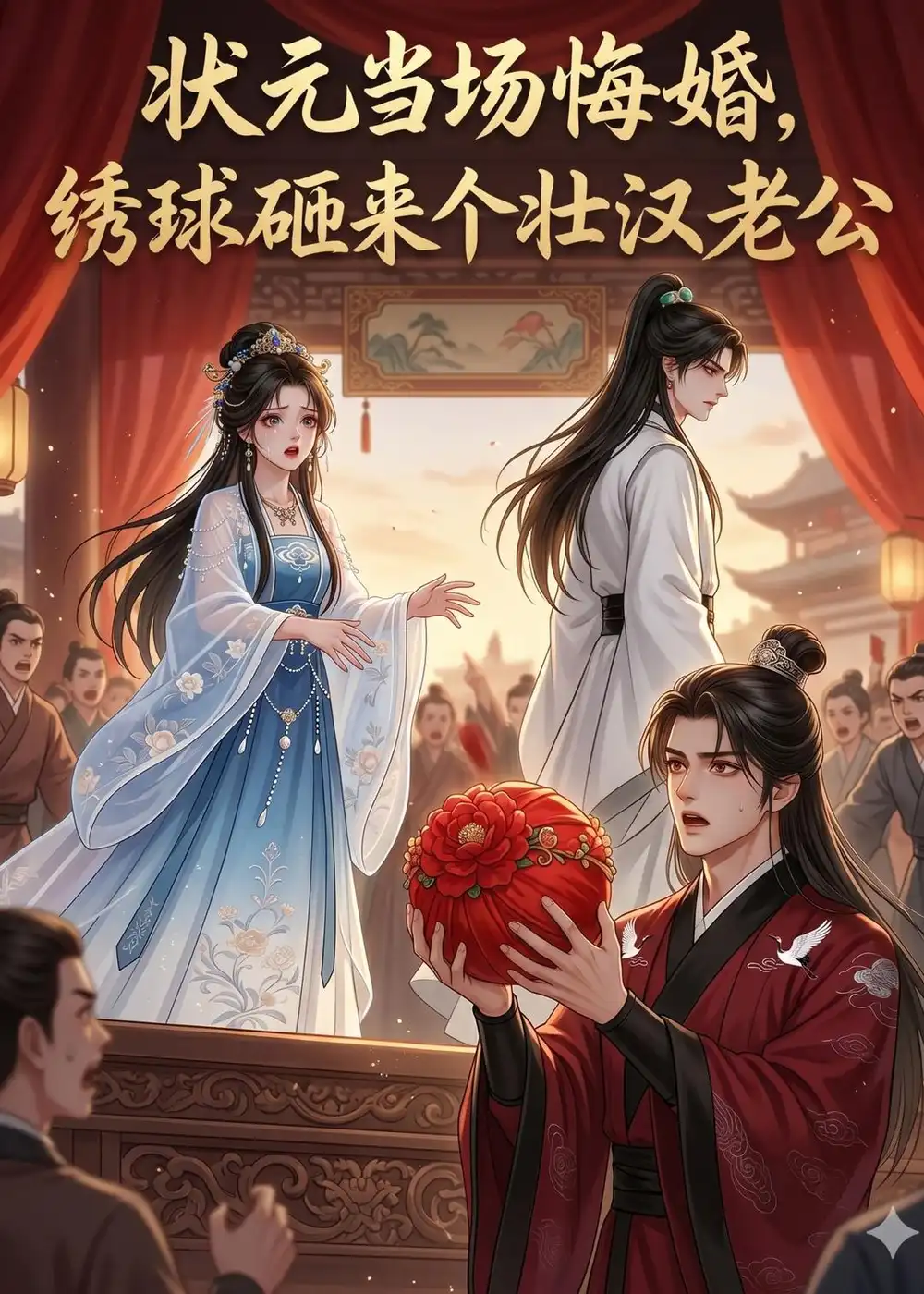 《状元当场悔婚绣球砸来个壮汉老公（46集）动漫》短剧全集免费在线看