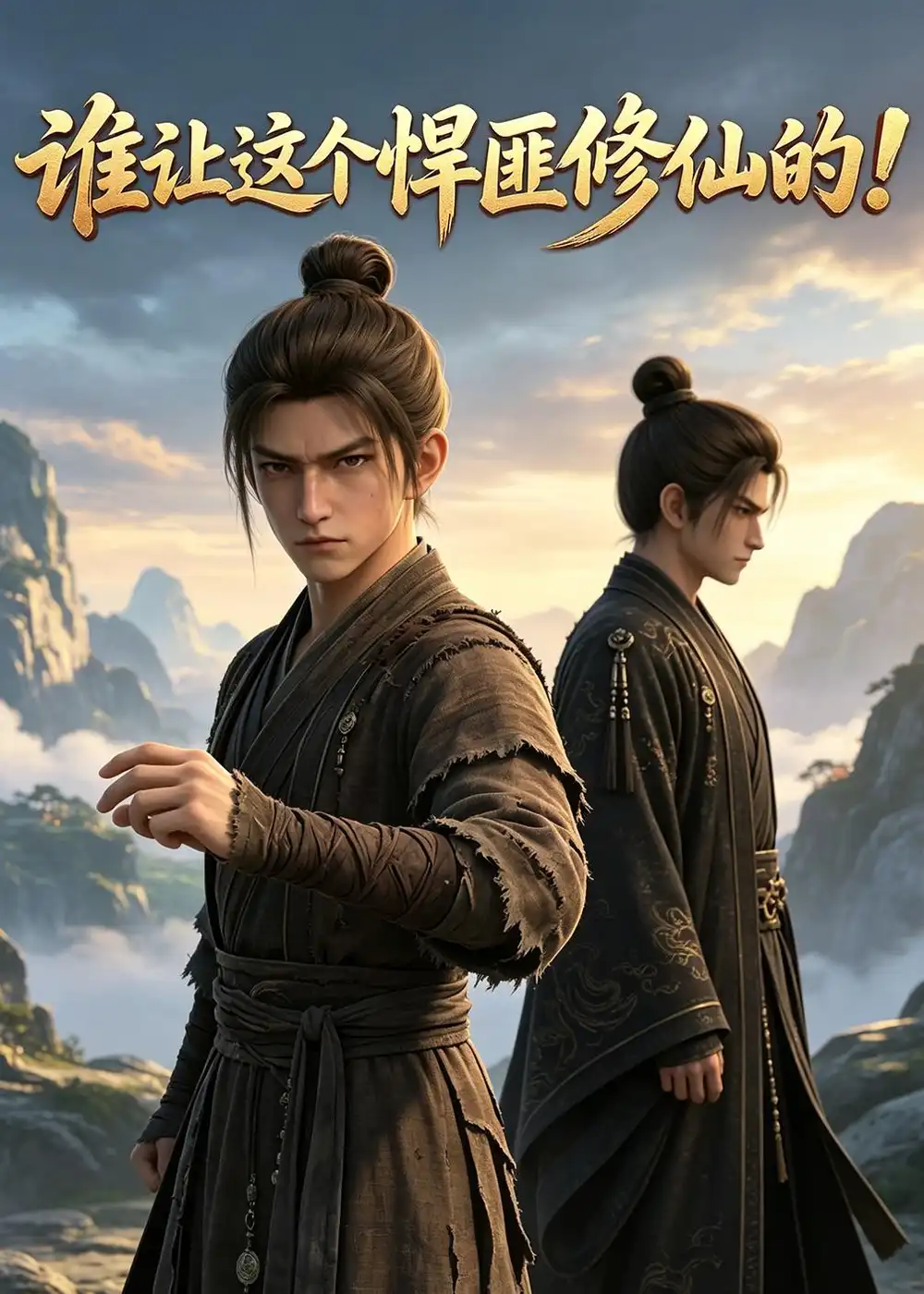 《谁让这个悍匪修仙的！&谁让这个悍匪修仙的（60集）AI短剧 (2026)》短剧全集免费在线看
