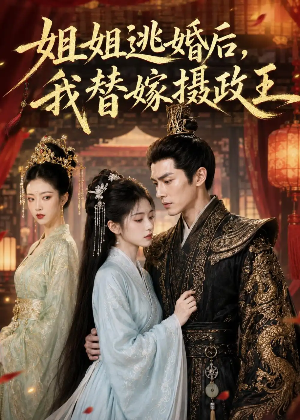 《姐姐逃婚后，我替嫁摄政王&姐姐逃婚后我替嫁摄政王（54集）AI短剧 (2026)》短剧全集免费在线看