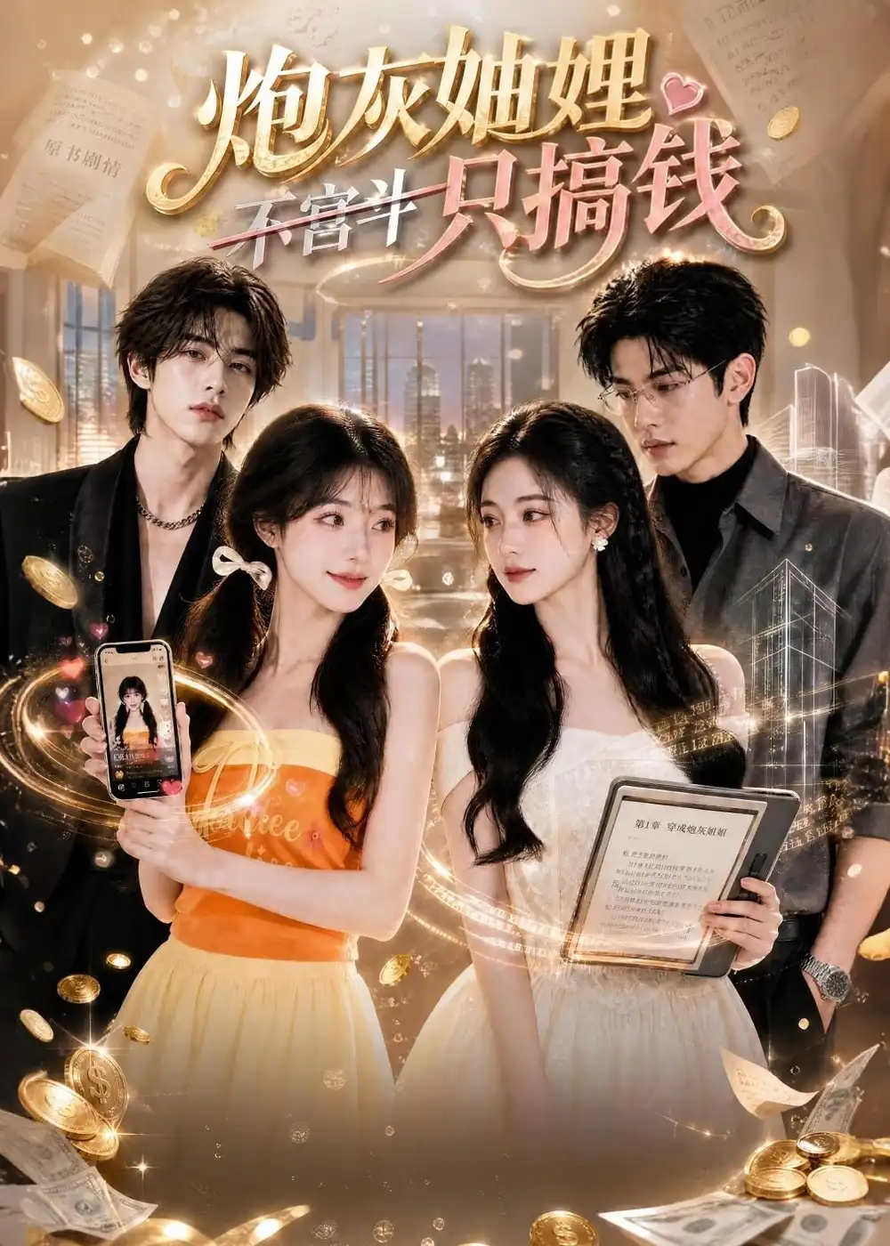 《炮灰妯娌不宫斗，只搞钱&炮灰妯娌不宫斗只搞钱（50集）AI短剧 (2026)》短剧全集免费在线看