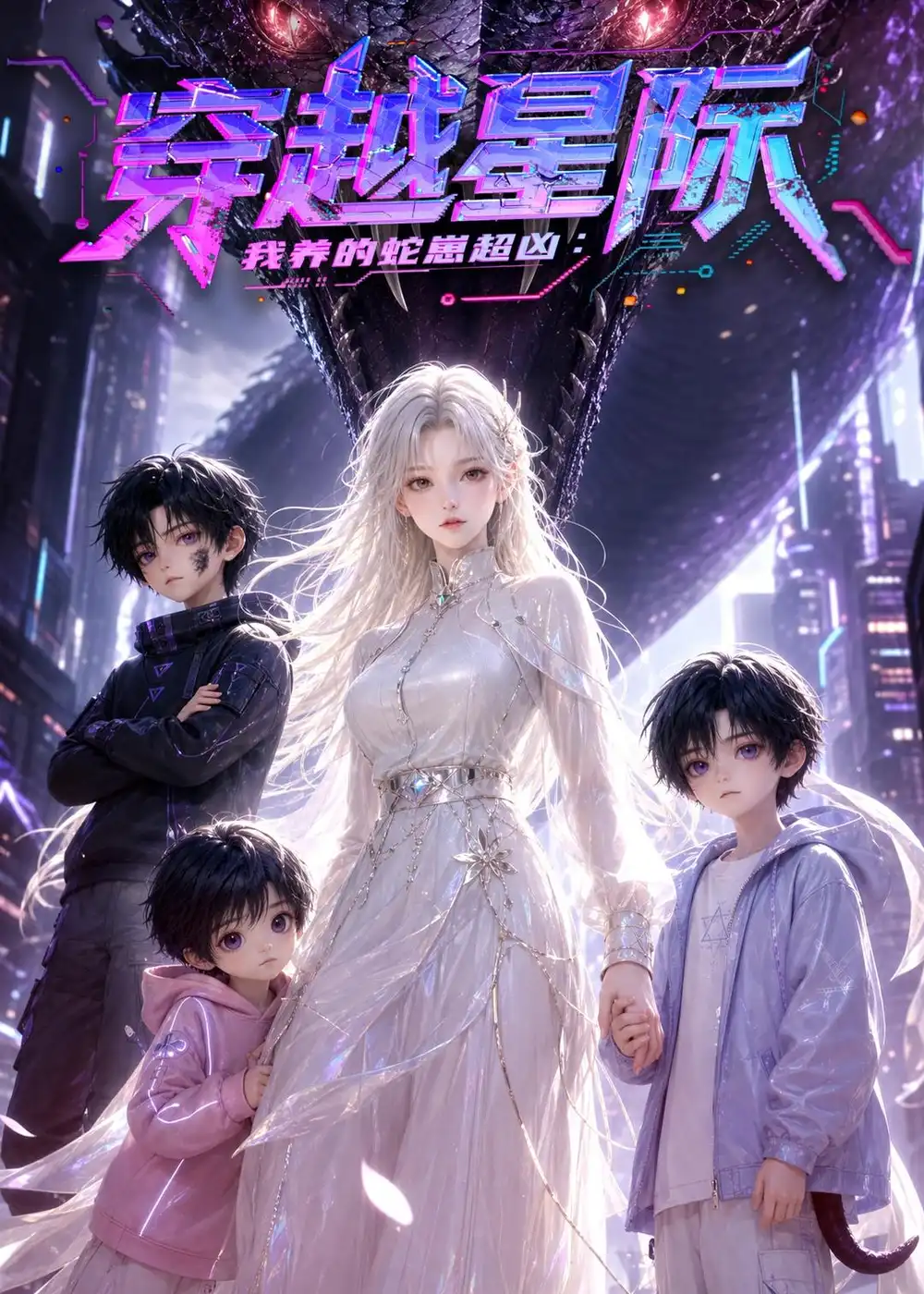 《穿越星际：我养的蛇崽超凶&穿越星际我养的蛇崽超凶（60集）AI短剧 (2026)》短剧全集免费在线看