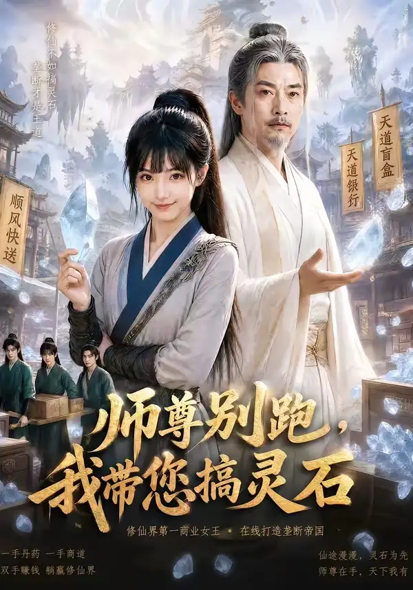 《师尊别跑我带您搞灵石（50集）AI短剧》短剧全集免费在线看