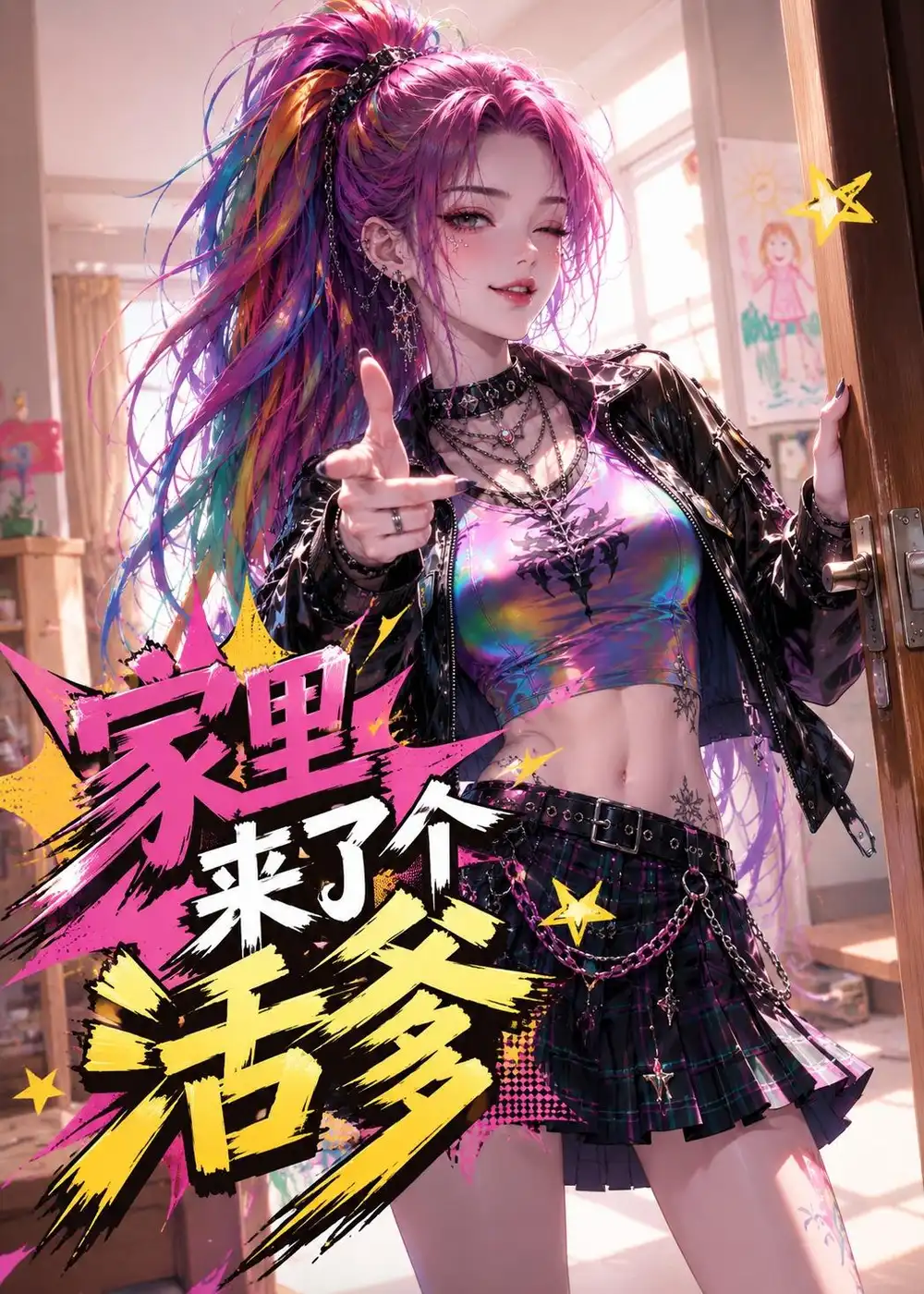 《家里来了个活爹（37集）AI短剧 (2026)》短剧全集免费在线看