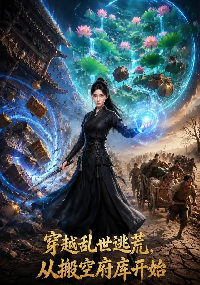 《穿越乱世逃荒，从搬空府库开始&穿越乱世逃荒从搬空府库开始（62集）AI短剧》短剧全集免费在线看