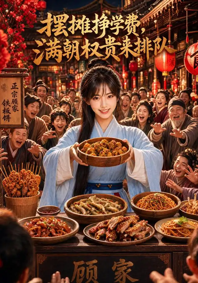 《摆摊挣学费，满朝权贵来排队&摆摊挣学费满朝权贵来排队（89集）AI短剧 (2026)》短剧全集免费在线看