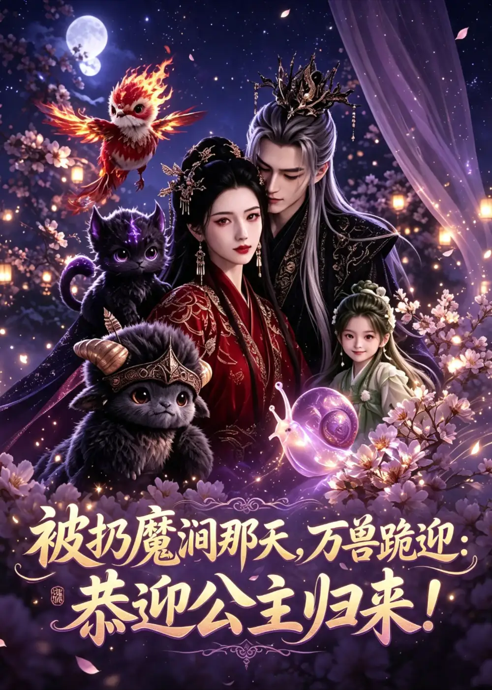 《被扔魔涧那天，万兽跪迎：恭迎公主归来！&被扔魔涧那天万兽跪迎恭迎公主归来（3集）AI短剧》短剧全集免费在线看