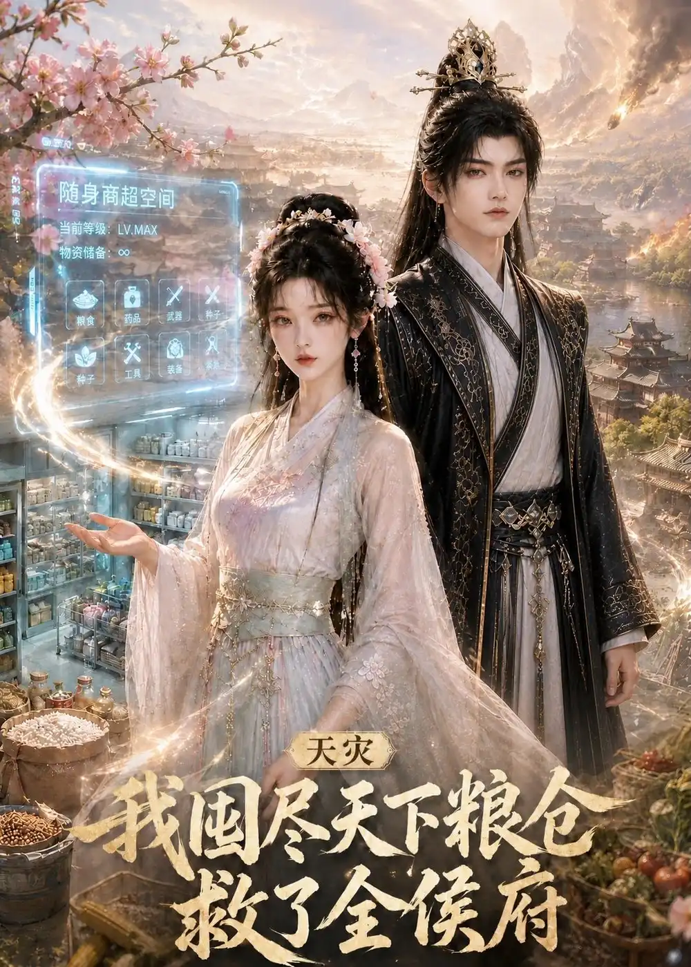 《天灾我囤尽天下粮仓救了全侯府(74集)AI短剧 (2026)》短剧全集免费在线看