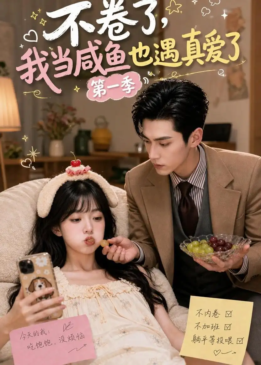 《不卷了我当咸鱼也遇真爱了第一季（118集）AI短剧》短剧全集免费在线看