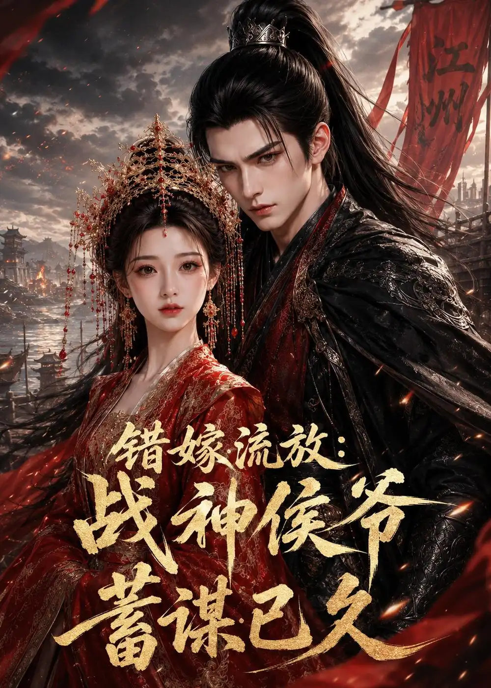 《错嫁流放战神侯爷蓄谋已久（49集）AI短剧》短剧全集免费在线看