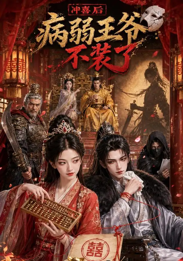 《冲喜后病弱王爷不装了（69集）AI短剧》短剧全集免费在线看