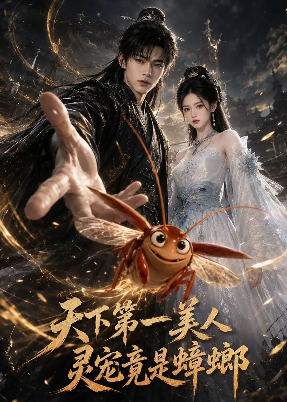 《天下第一美人灵宠竟是蟑螂（108集）AI短剧》短剧全集免费在线看