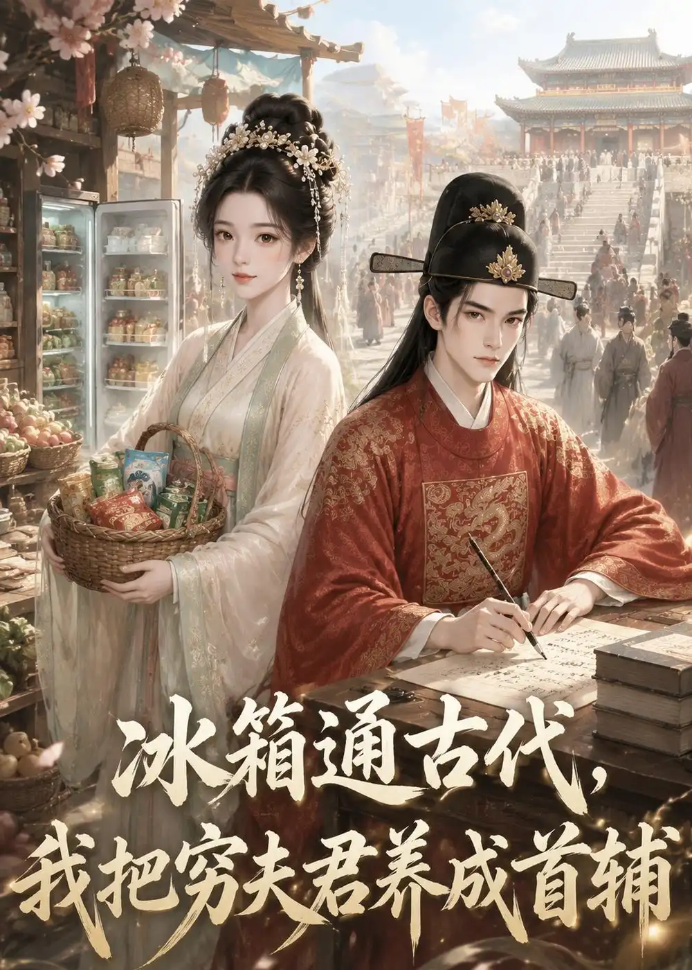 《冰箱通古代，我把穷夫君养成首辅&冰箱通古代我把穷夫君养成首辅（45集）AI短剧 (2026)》短剧全集免费在线看