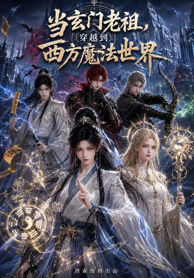 《当玄门老祖，穿越到西方魔法世界&当玄门老祖穿越到西方魔法世界（55集）AI短剧》短剧全集免费在线看