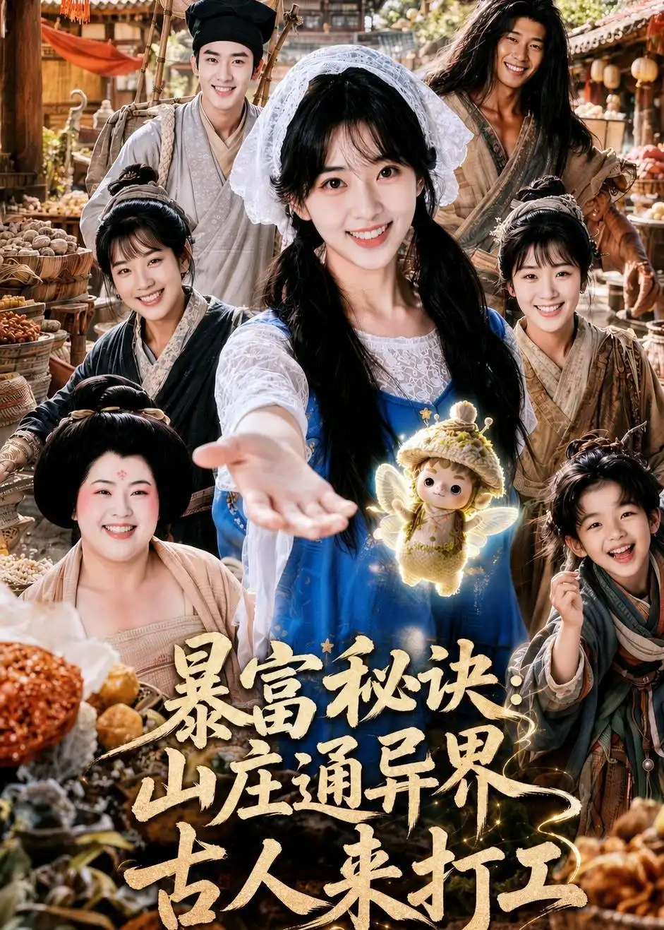 《暴富秘诀：山庄通异界古人来打工&暴富秘诀山庄通异界古人来打工（101集）AI短剧 (2026)》短剧全集免费在线看