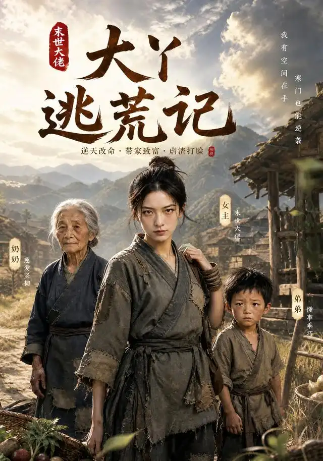 《大丫逃荒记（108集）AI短剧》短剧全集免费在线看
