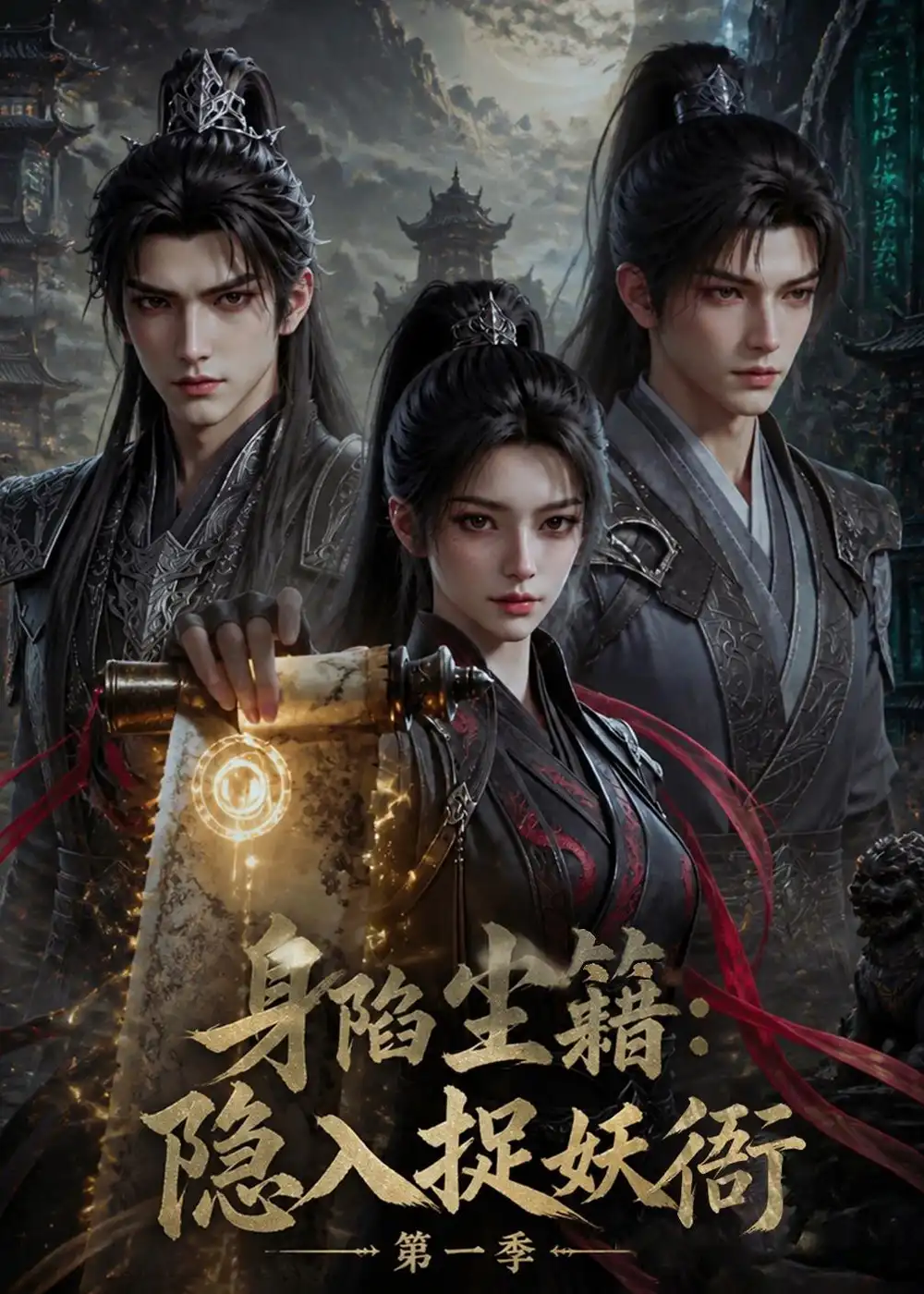 《身陷尘籍：隐入捉妖衙第一季&身陷尘籍隐入捉妖衙第一季（56集）AI短剧 (2026)》短剧全集免费在线看