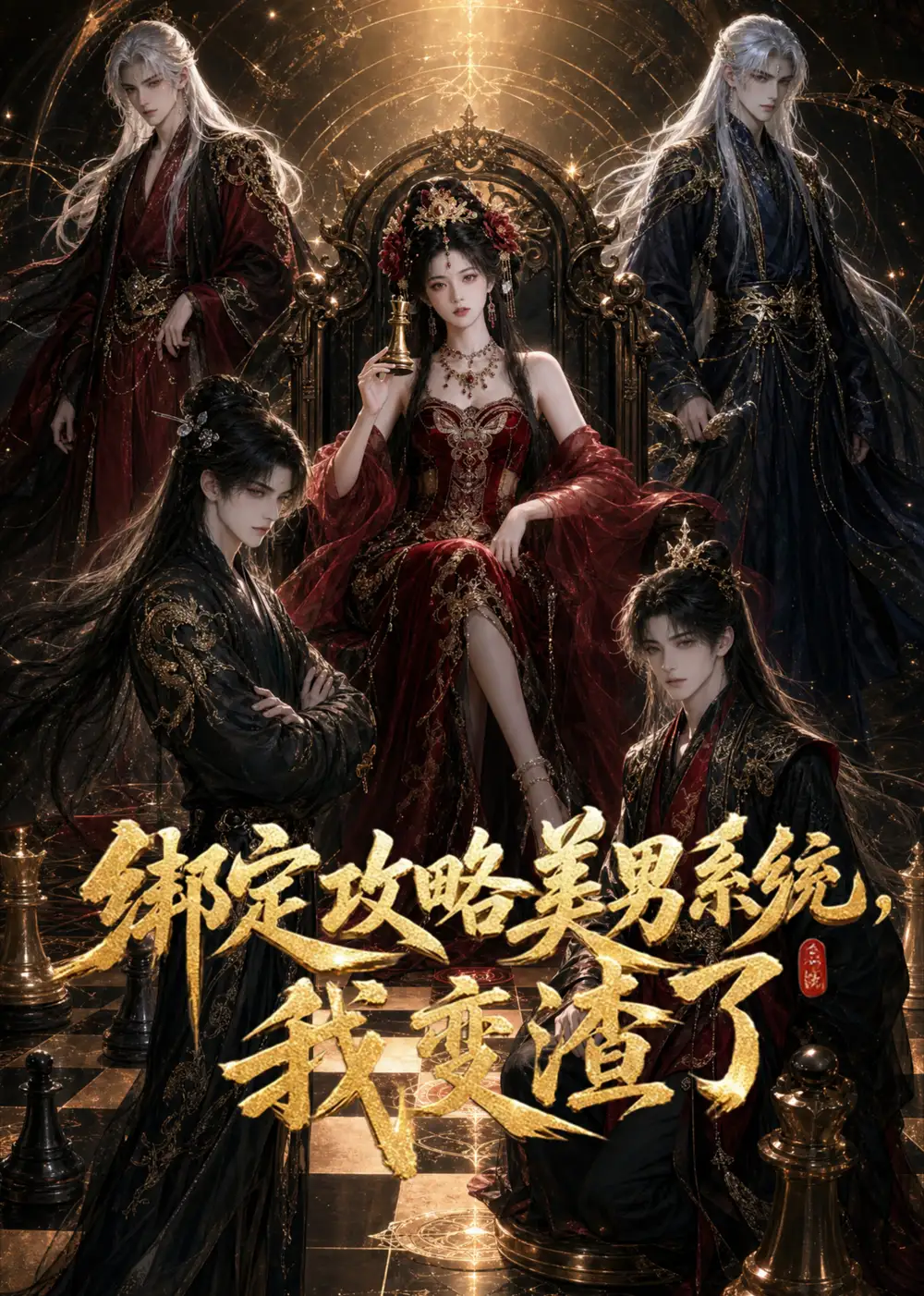《绑定攻略美男系统，我变渣了&绑定攻略美男系统我变渣了（60集）AI短剧》短剧全集免费在线看