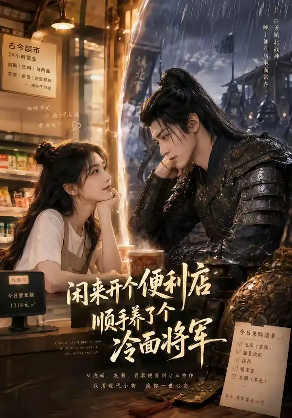 《闲来开个便利店，顺手养了个冷面将军&闲来开个便利店顺手养了个冷面将军（80集）AI短剧 (2026)》短剧全集免费在线看