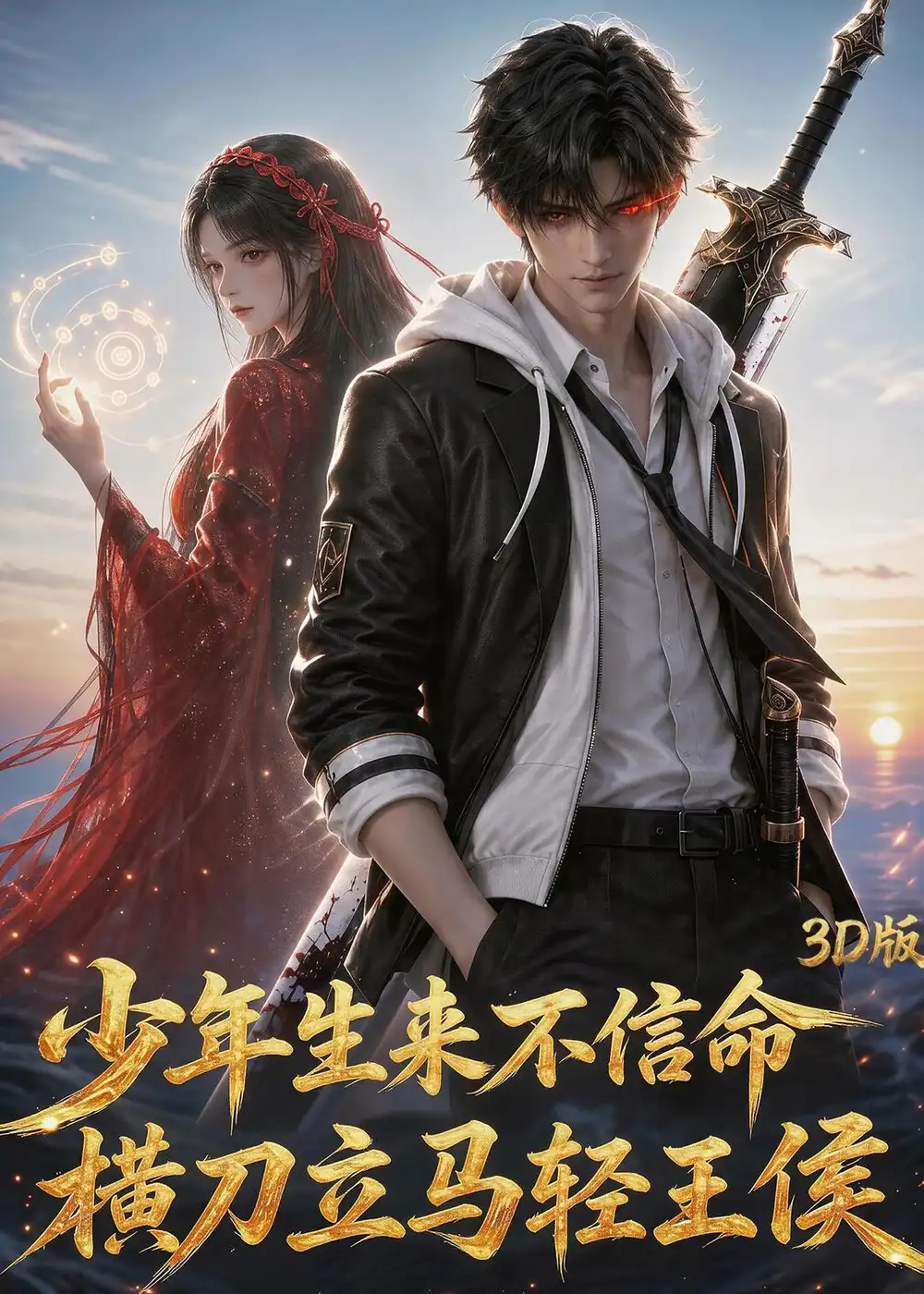 《少年生来不信命,横刀立马轻王侯3d版&少年生来不信命横刀立马轻王侯3d版(99集)AI短剧 (2026)》短剧全集免费在线看