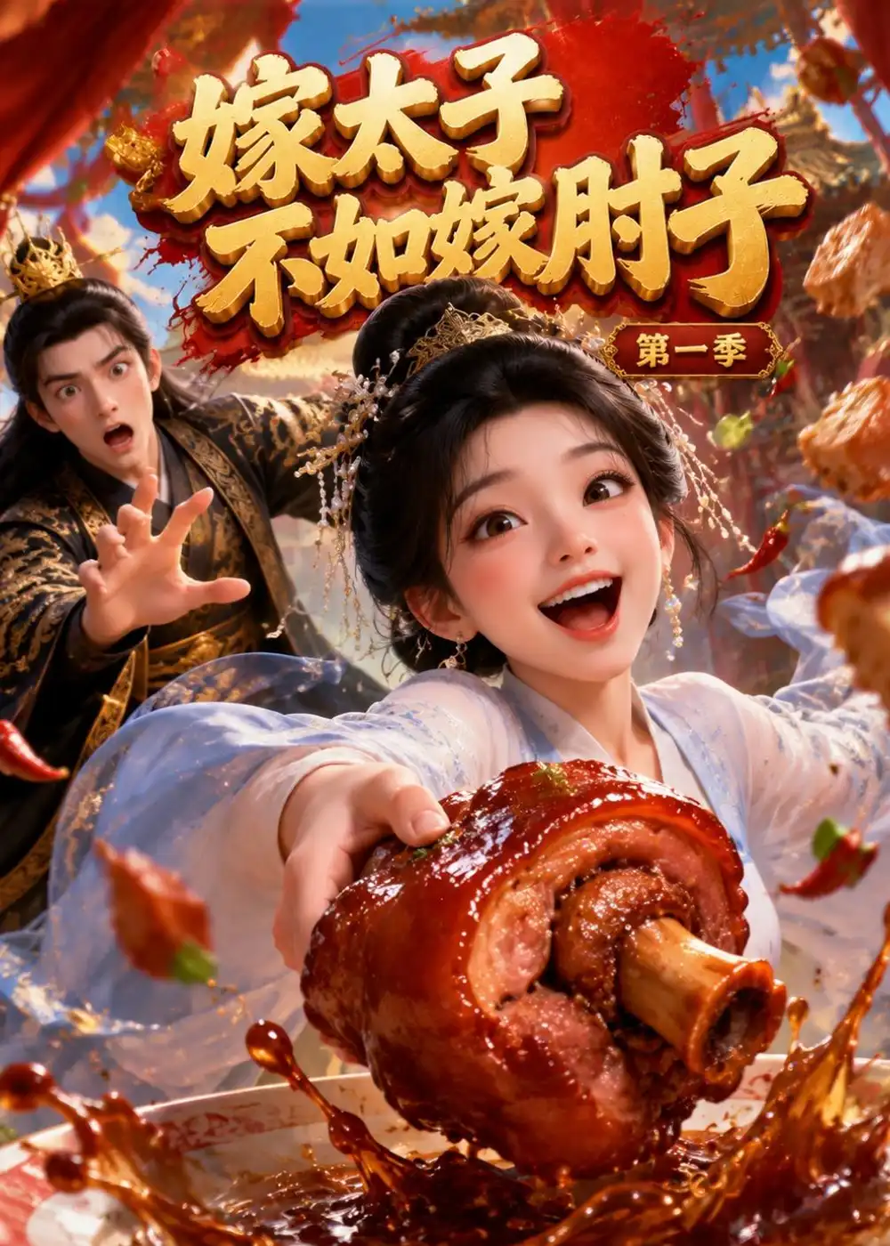 《嫁太子不如嫁肘子第一季（88集）AI短剧 (2026)》短剧全集免费在线看