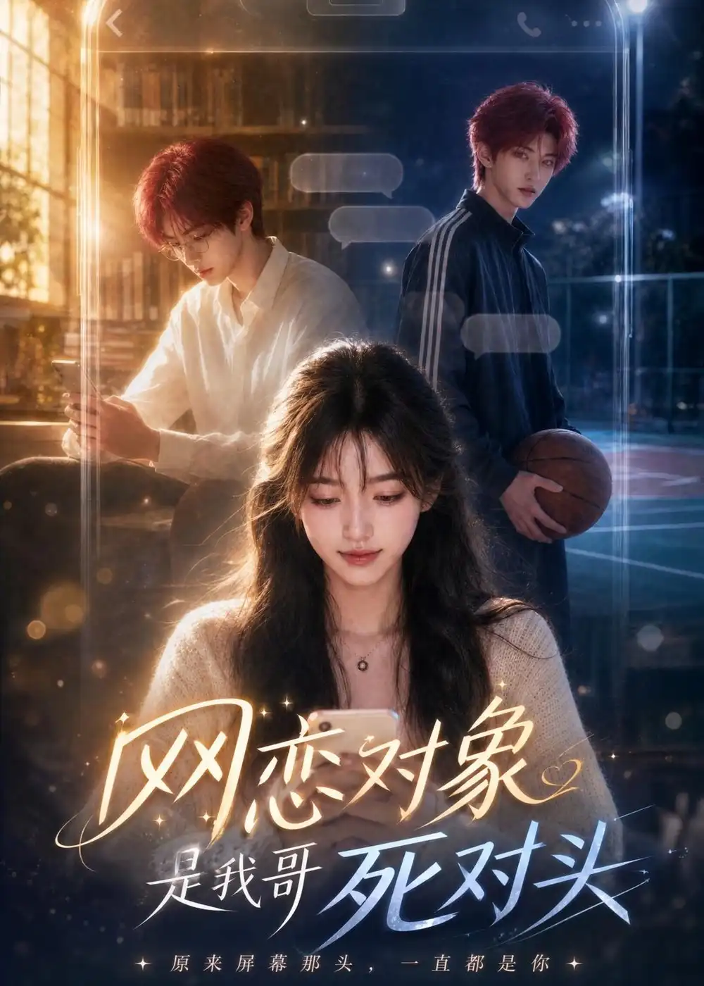 《网恋对象是我哥死对头（46集）AI短剧 (2026)》短剧全集免费在线看