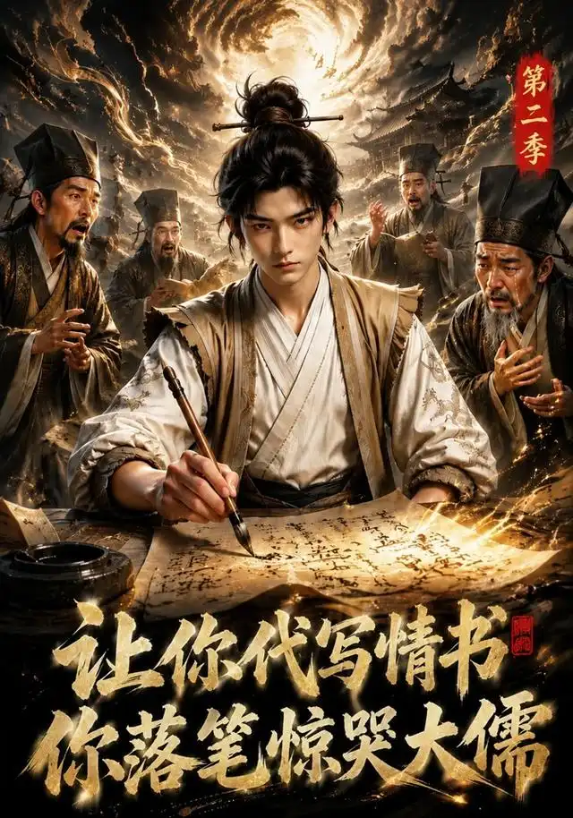 《让你代写情书，你落笔惊哭大儒第二季&让你代写情书你落笔惊哭大儒第二季（79集）AI短剧》短剧全集免费在线看