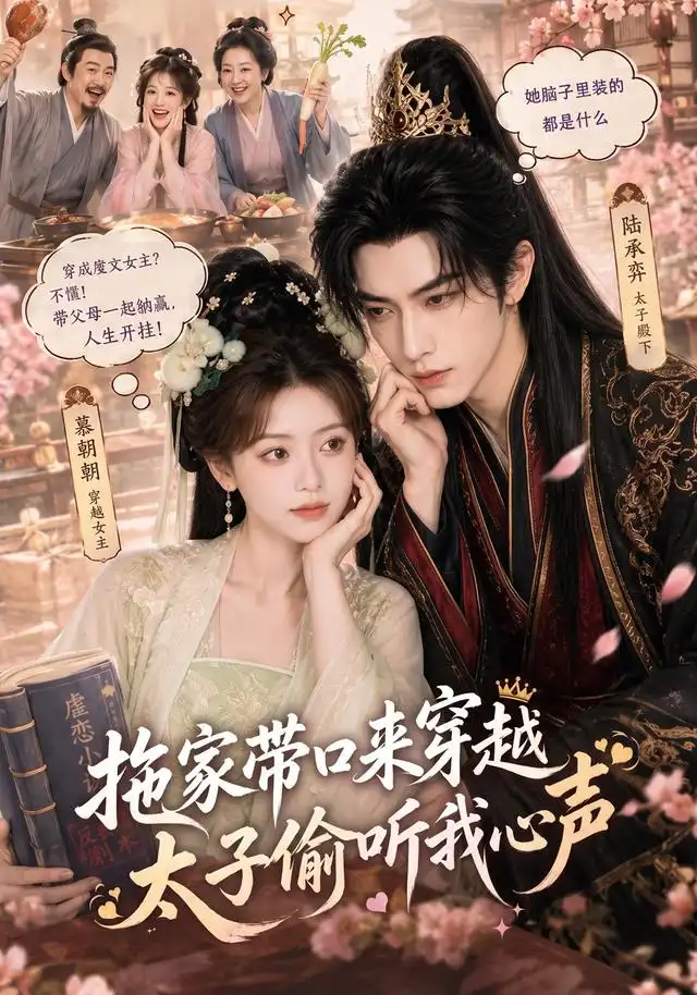 《拖家带口来穿越，太子偷听我心声&拖家带口来穿越太子偷听我心声（61集）AI短剧》短剧全集免费在线看