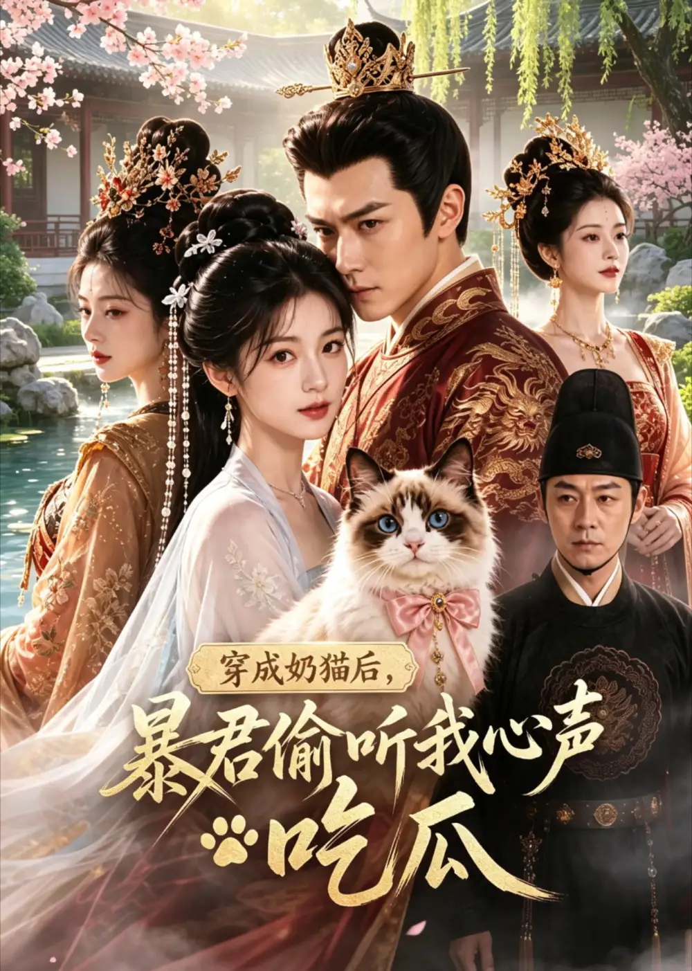 《穿成奶猫后，暴君偷听我心声吃瓜&穿成奶猫后暴君偷听我心声吃瓜（40集）AI短剧》短剧全集免费在线看