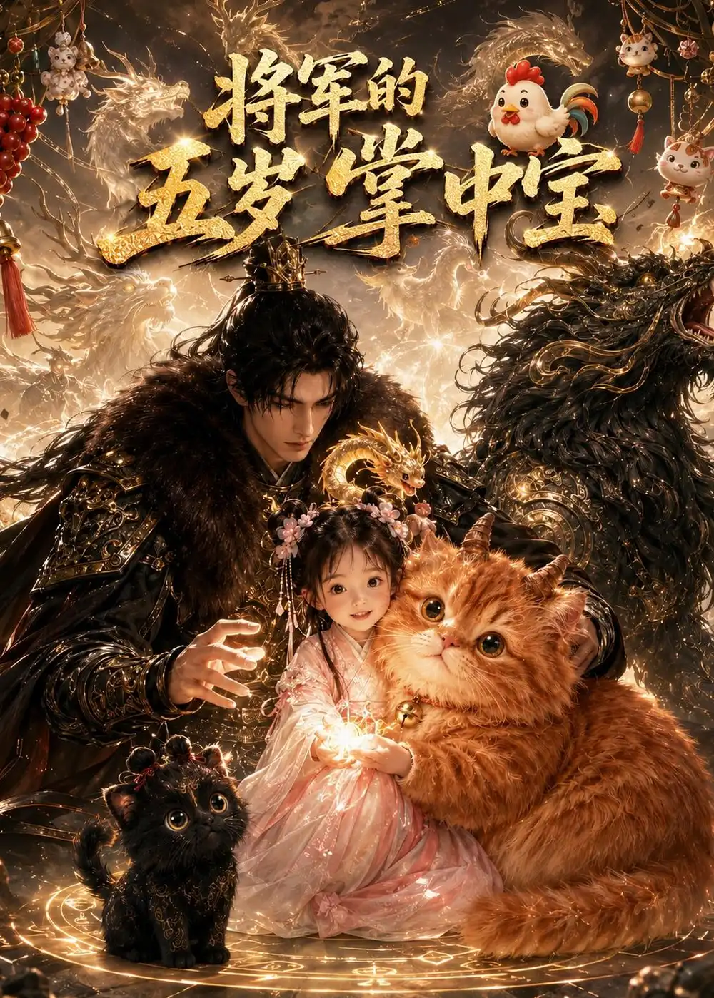 《将军的五岁掌中宝（57集）AI短剧》短剧全集免费在线看