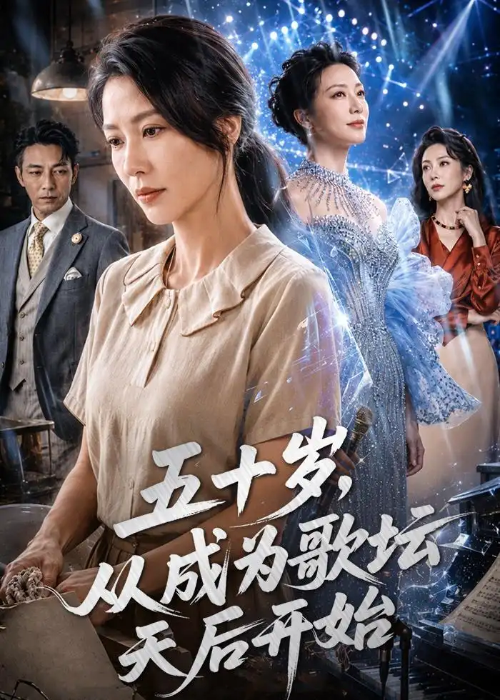 《五十岁，从成为歌坛天后开始&五十岁从成为歌坛天后开始（75集）AI短剧 (2026)》短剧全集免费在线看