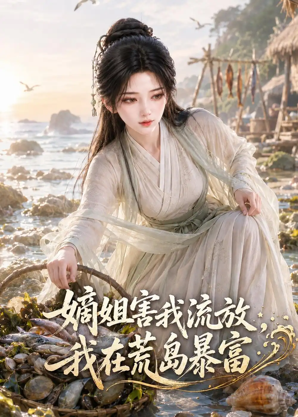 《嫡姐害我流放，我在荒岛暴富&嫡姐害我流放我在荒岛暴富（68集）AI短剧 (2026)》短剧全集免费在线看