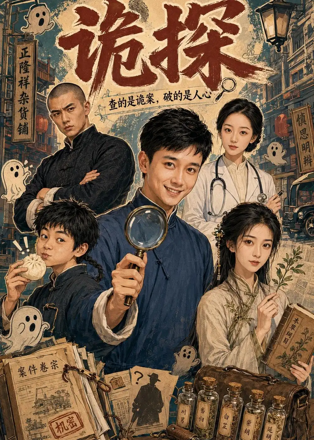《诡探（60集）AI短剧 (2026)》短剧全集免费在线看