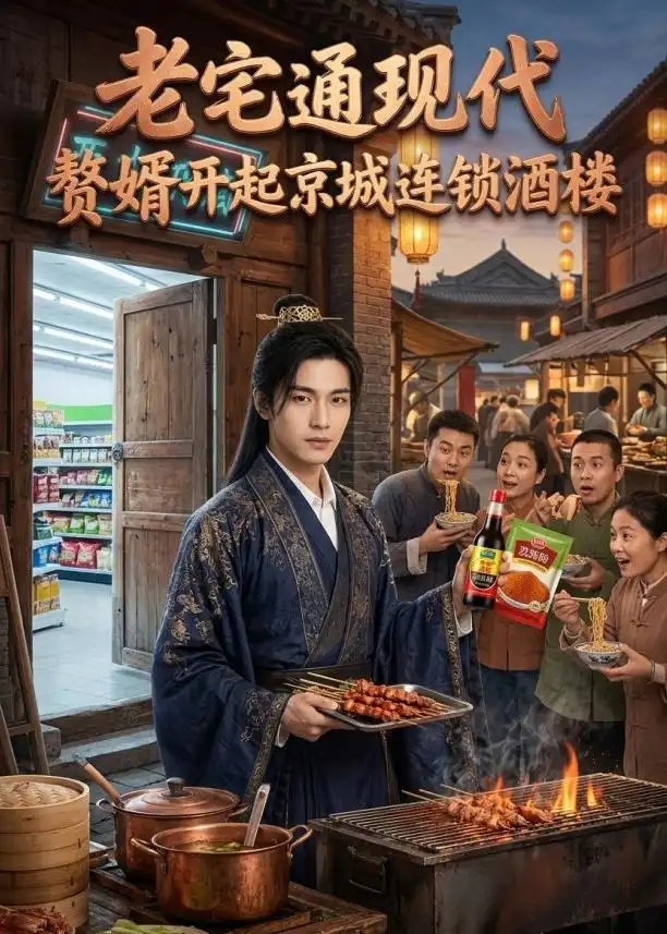 《老宅通现代赘婿开起京城连锁酒楼（120集）AI短剧》短剧全集免费在线看