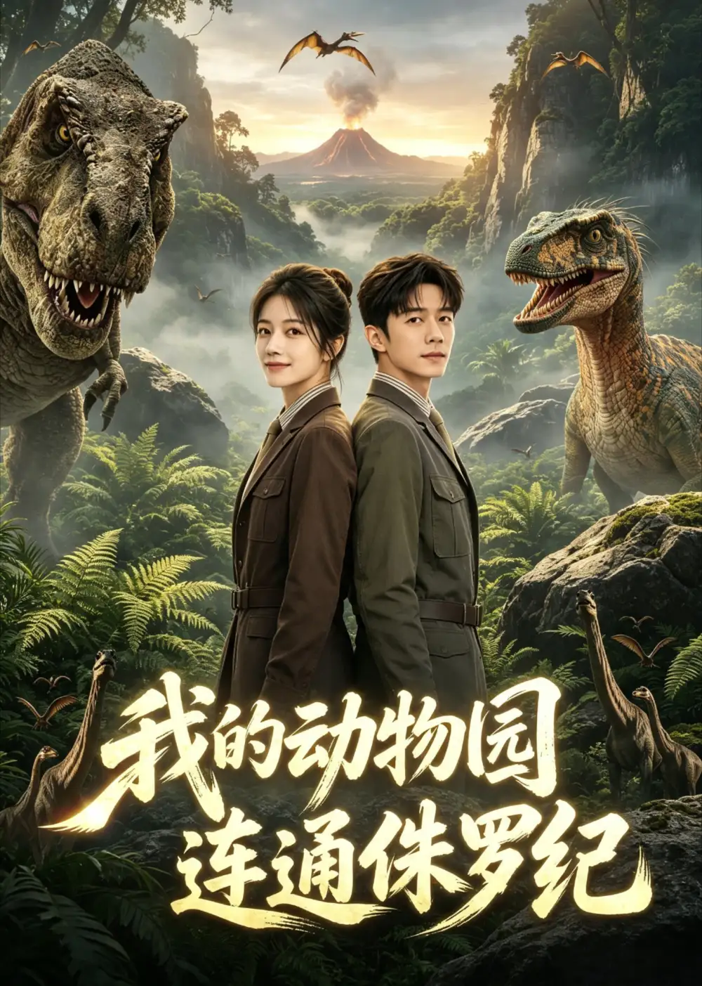 《我的动物园连通侏罗纪（25集）AI短剧》短剧全集免费在线看