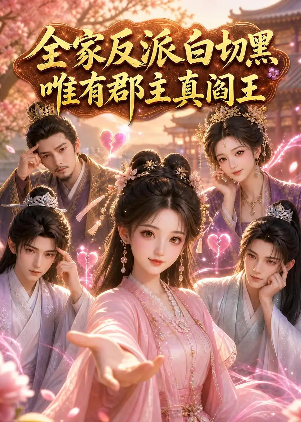 《全家反派白切黑唯有郡主真阎王（136集）AI短剧》短剧全集免费在线看