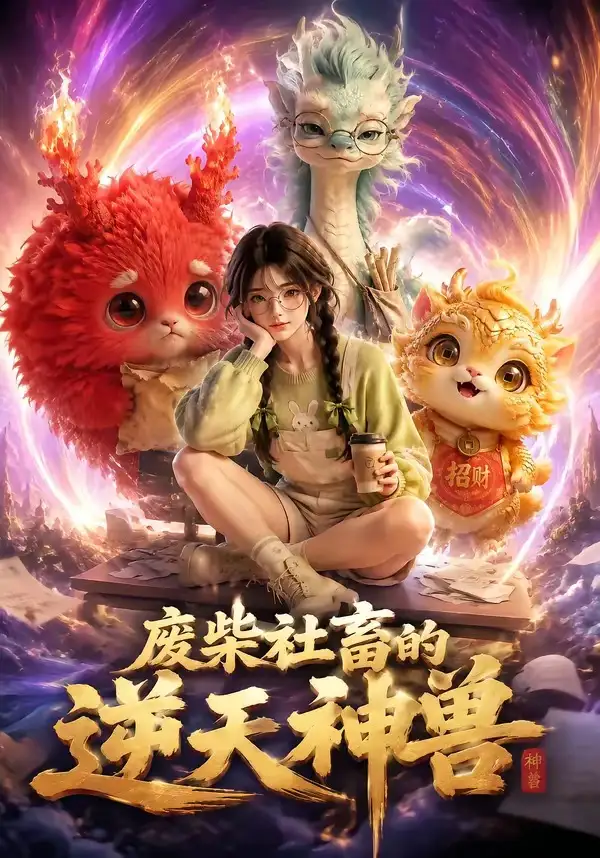 《废柴社畜的逆天神兽（24集）AI短剧》短剧全集免费在线看