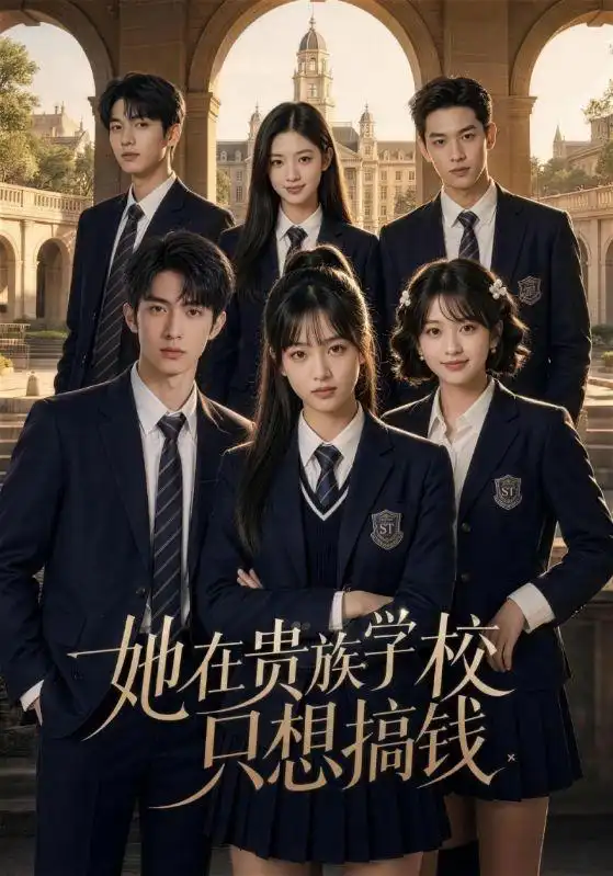 《她在贵族学校只想搞钱（60集）AI短剧》短剧全集免费在线看