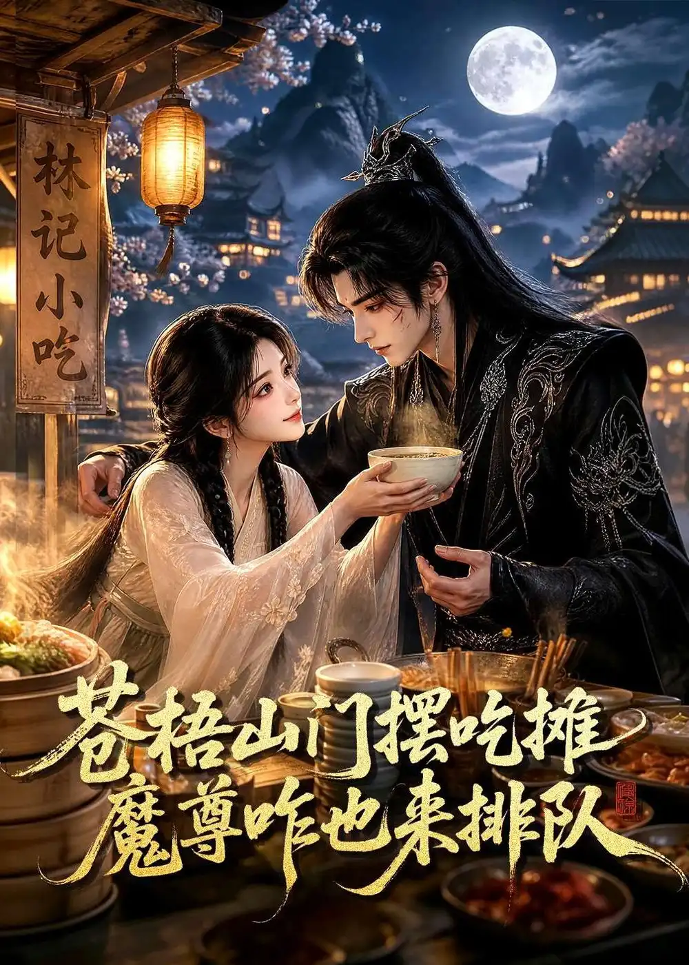 《苍梧山门摆摊吃摊魔孽咋也来排队（70集）AI短剧 (2026)》短剧全集免费在线看