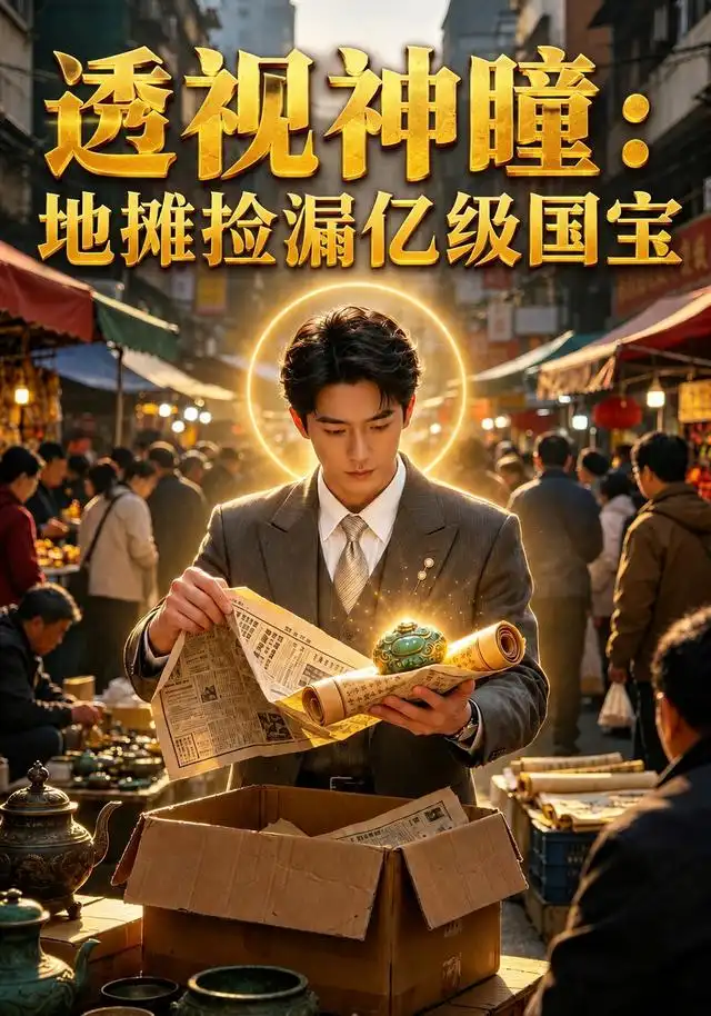《透视神瞳：地摊捡漏亿级国宝&透视神瞳地摊捡漏亿级国宝（45集）AI短剧》短剧全集免费在线看