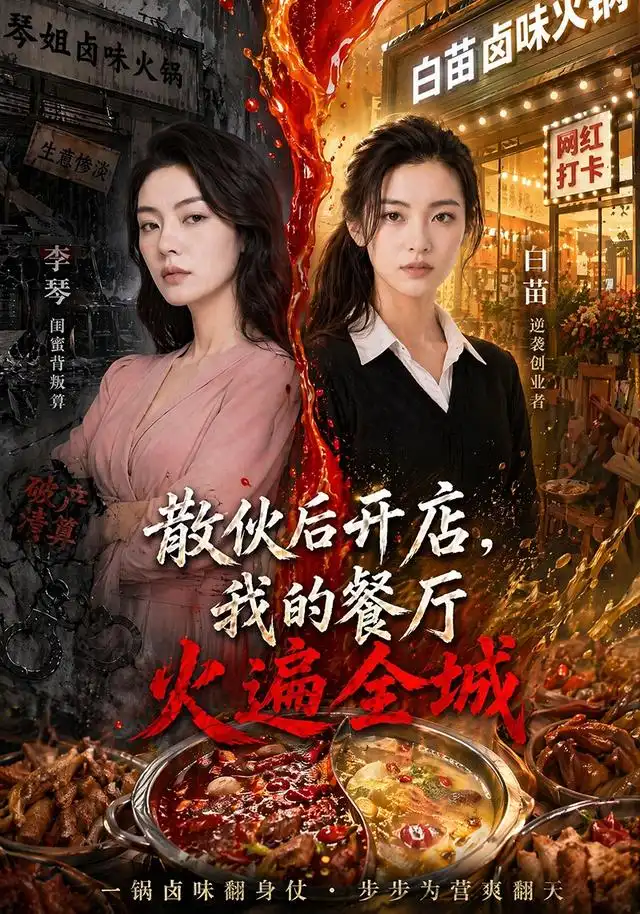 《散伙后开店，我的餐厅火遍全城&散伙后开店我的餐厅火遍全城（40集）AI短剧》短剧全集免费在线看