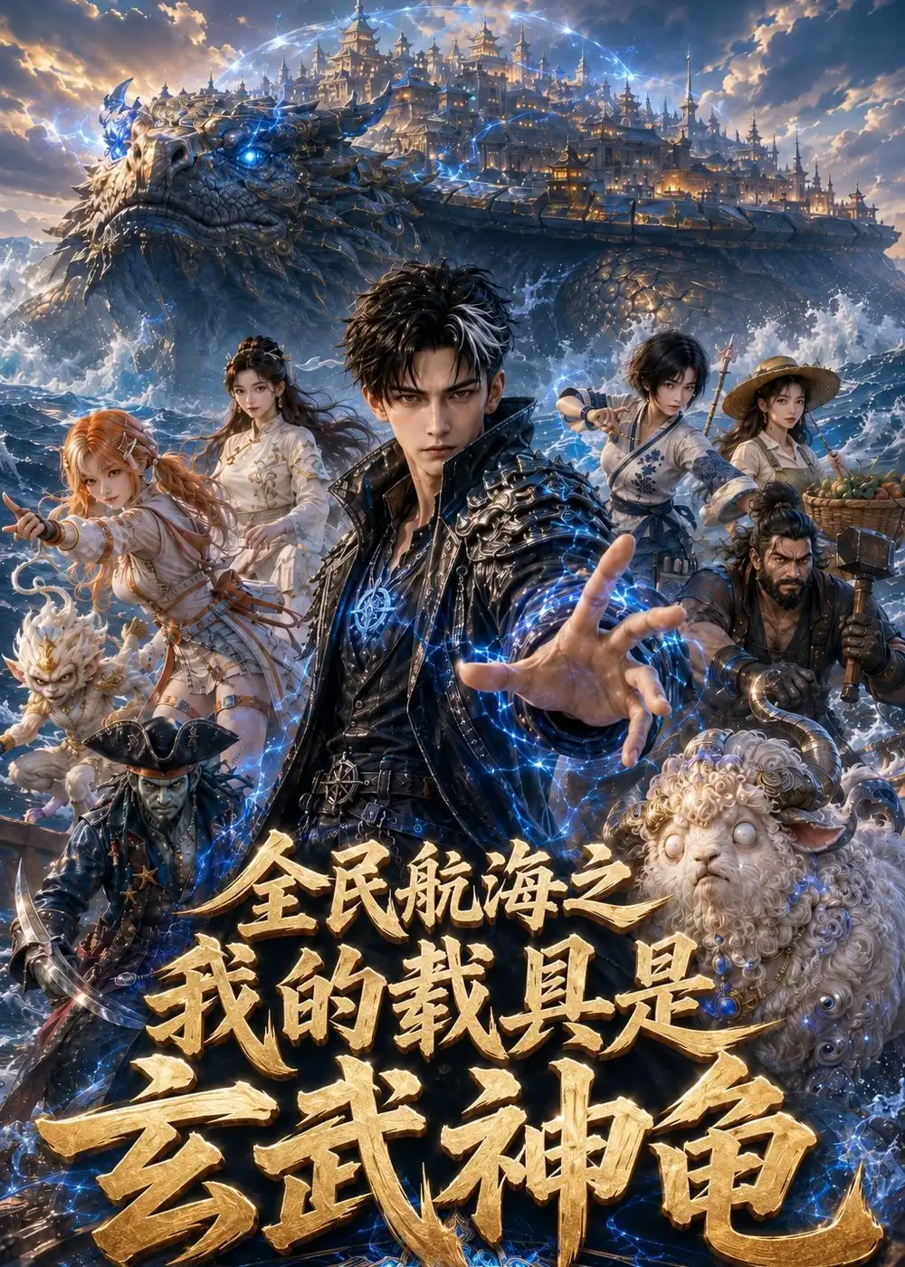 《全民航海之我的载具是玄武神龟（125集）AI短剧》短剧全集免费在线看