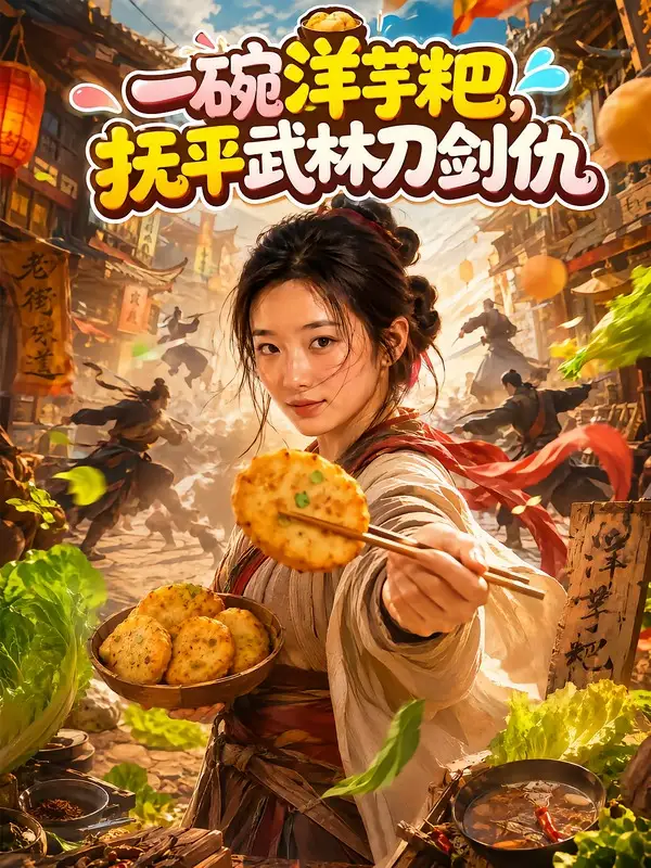 《一碗洋芋粑，抚平武林刀剑仇&一碗洋芋粑抚平武林刀剑仇（104集）AI短剧》短剧全集免费在线看
