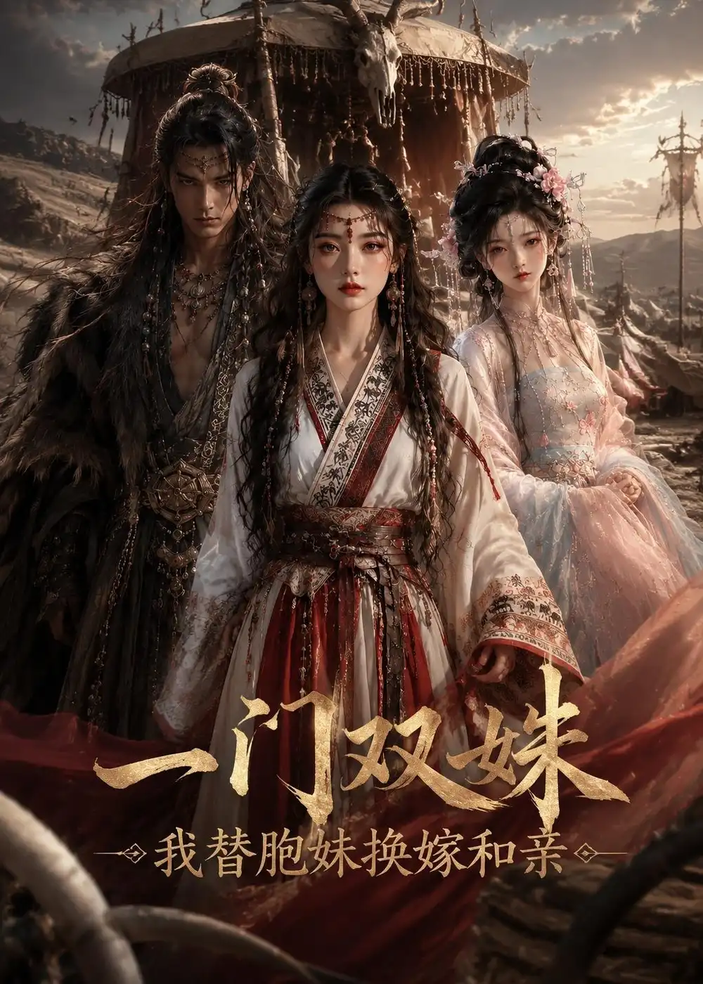 《一门双姝：我替胞妹换嫁和亲&一门双姝我替胞妹换嫁和亲（52集）AI短剧 (2026)》短剧全集免费在线看