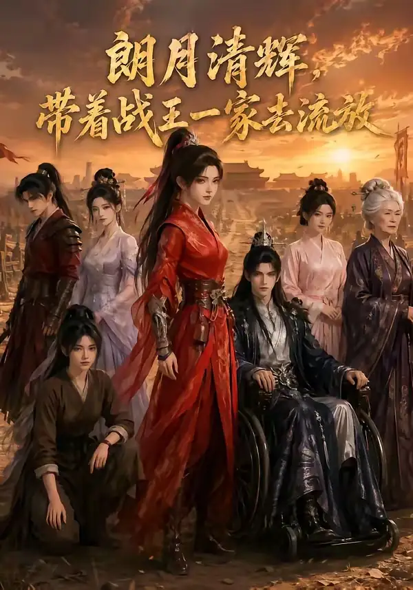 《朗月清辉，带着战王一家去流放&朗月清辉带着战王一家去流放（78集）AI短剧 (2026)》短剧全集免费在线看