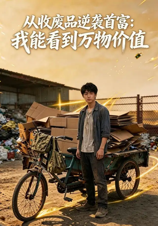 《从收废品逆袭首富：我能看到万物价值&从收废品逆袭首富我能看到万物价值（60集）AI短剧》短剧全集免费在线看